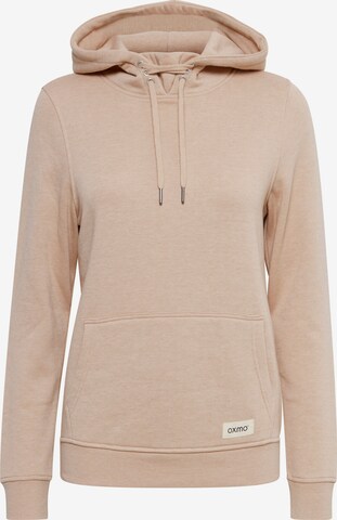 Oxmo Sweatshirt 'Owena' in Beige: voorkant