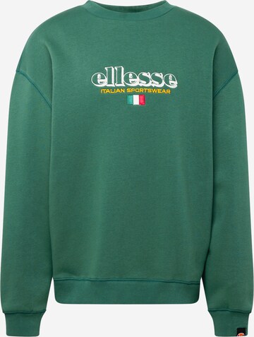 ELLESSE Sweatshirt 'Sierre' in Green: front