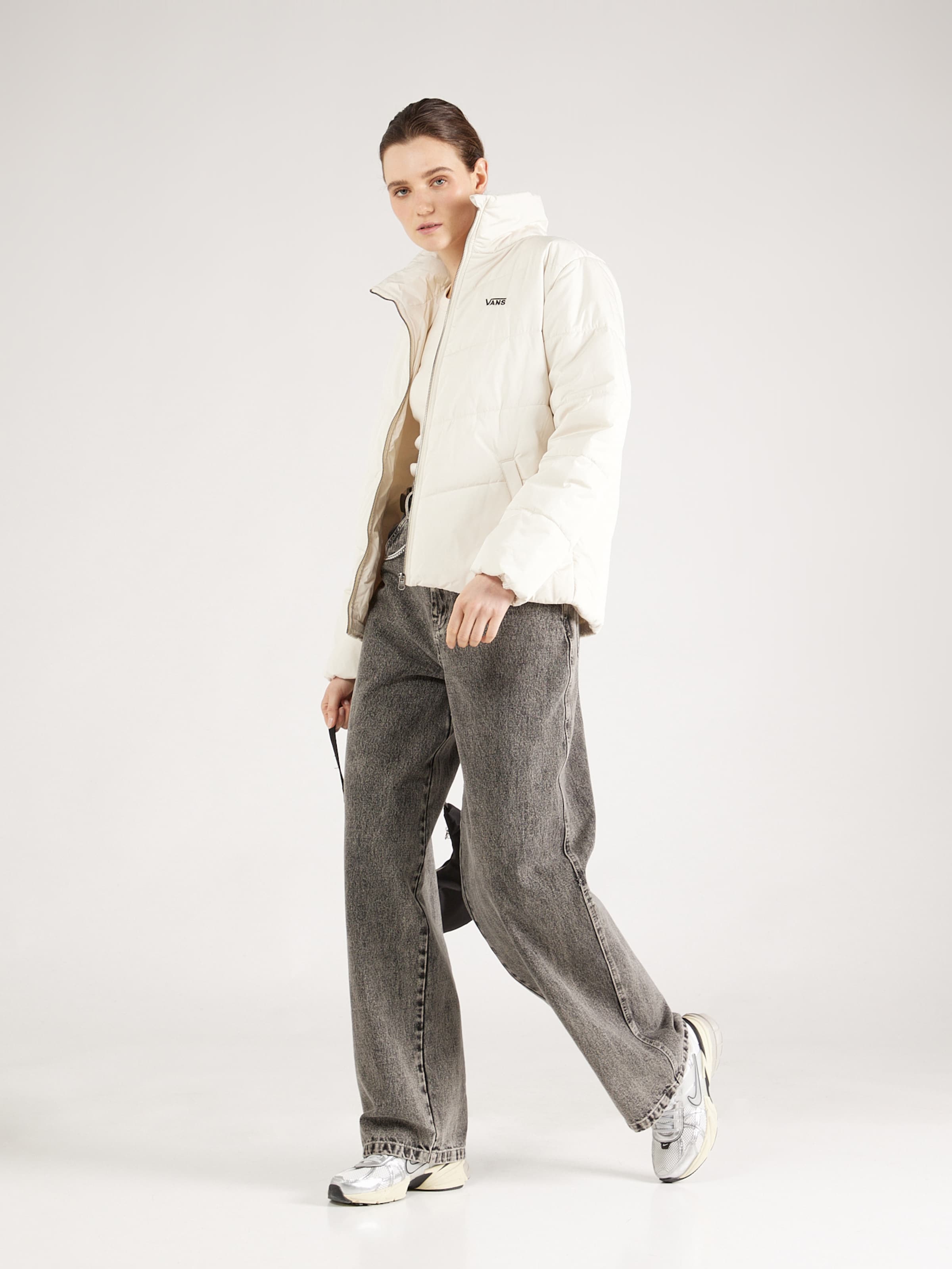 Abrigos vans beige new arrivals