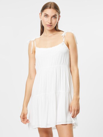 HOLLISTER - Vestido de playa 'APAC' en blanco: frente