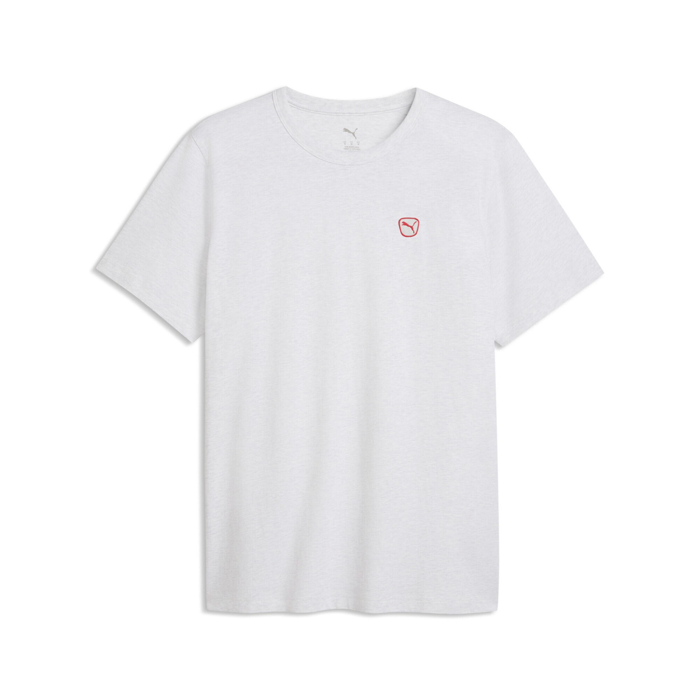 T-Shirt 'Essentials Elevated' PUMA en blanc : devant