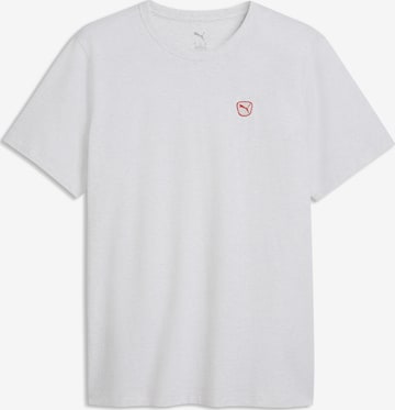 T-Shirt 'Essentials Elevated' PUMA en blanc : devant