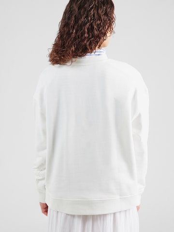 Gina Tricot Μπλούζα φούτερ σε λευκό