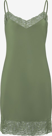 Hanro Negligee 'Elia' in Green: front