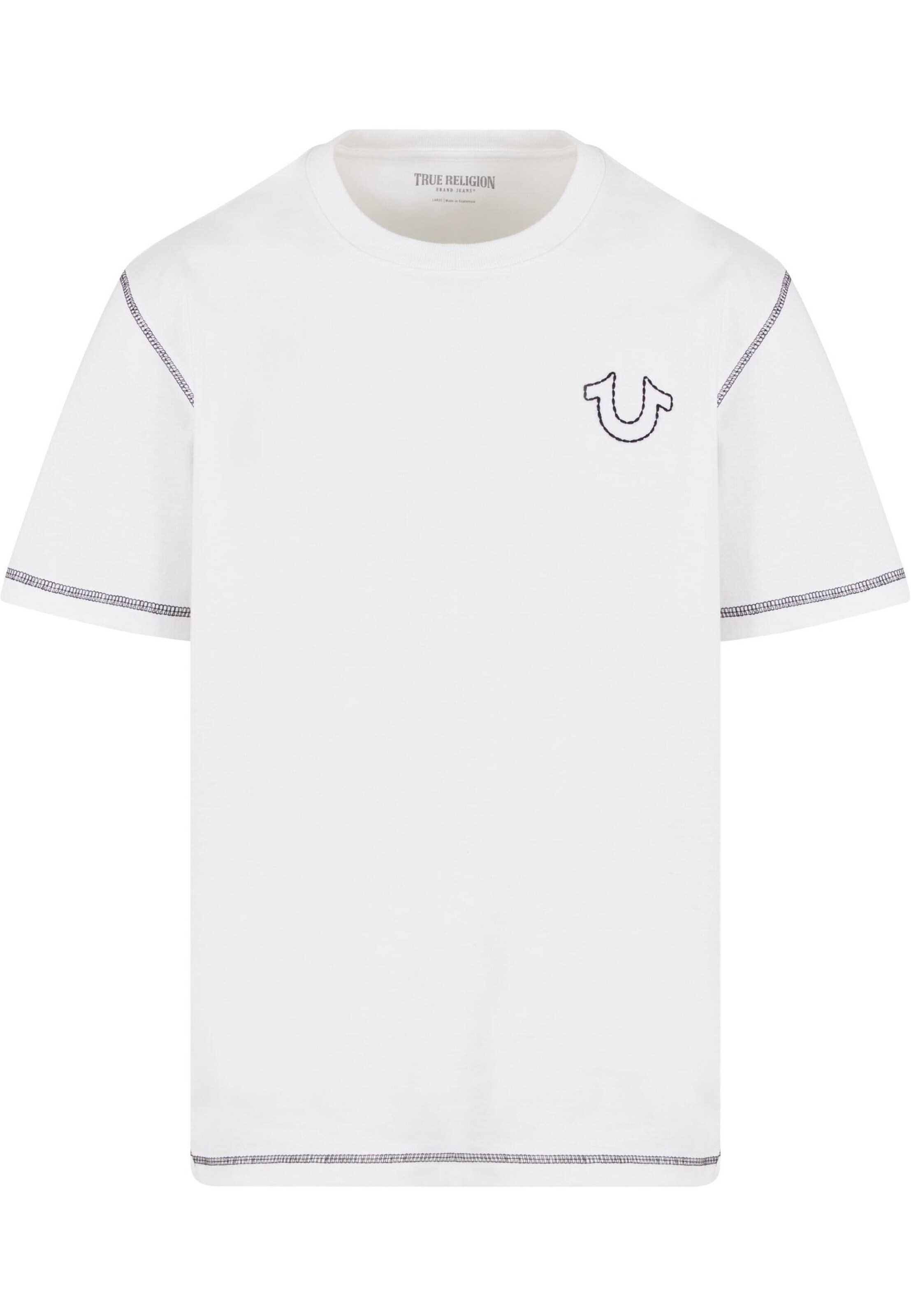 balts True Religion T-Krekls: no priekšpuses