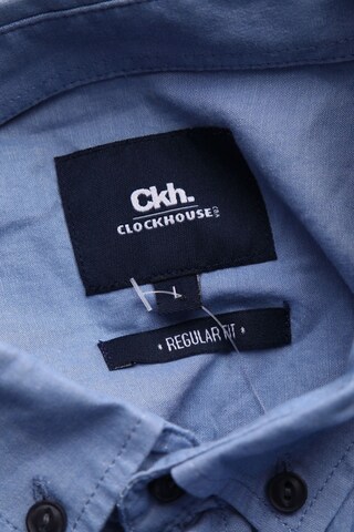 CLOCKHOUSE by C&A Button Up Shirt in L in Blue