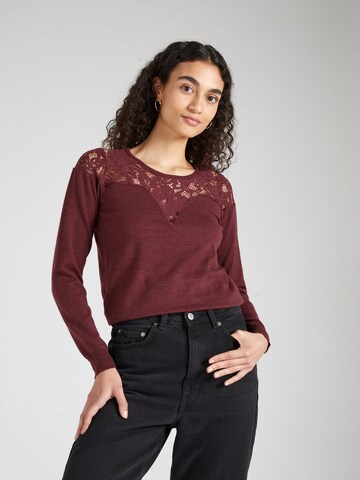 ABOUT YOU Sweater 'Joy ' in Red: front