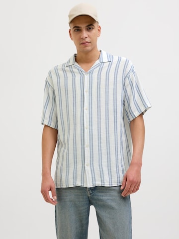 Comfort fit Camicia 'JJEEnzo' di JACK & JONES in bianco: frontale