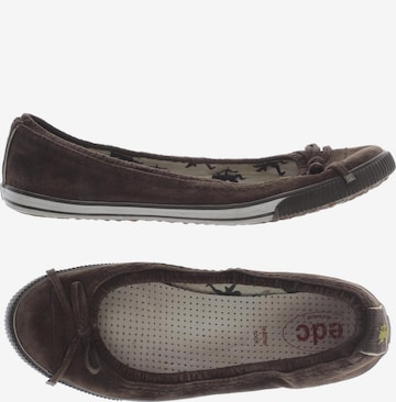EDC BY ESPRIT Flats & Loafers in 39 in Brown: front