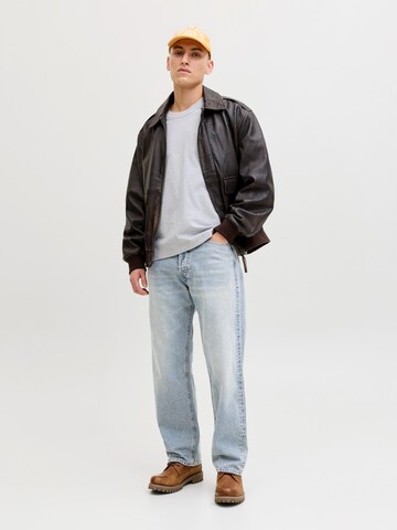 JACK & JONES Loosefit Jeans 'JJIEddie JJOriginal' in Blauw