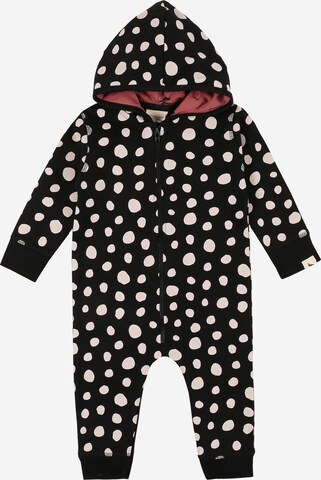 Turtledove London Overall 'Pluto' in Schwarz: predná strana