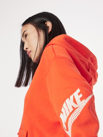 Nike Sportswear Кофта на молнии в Красный