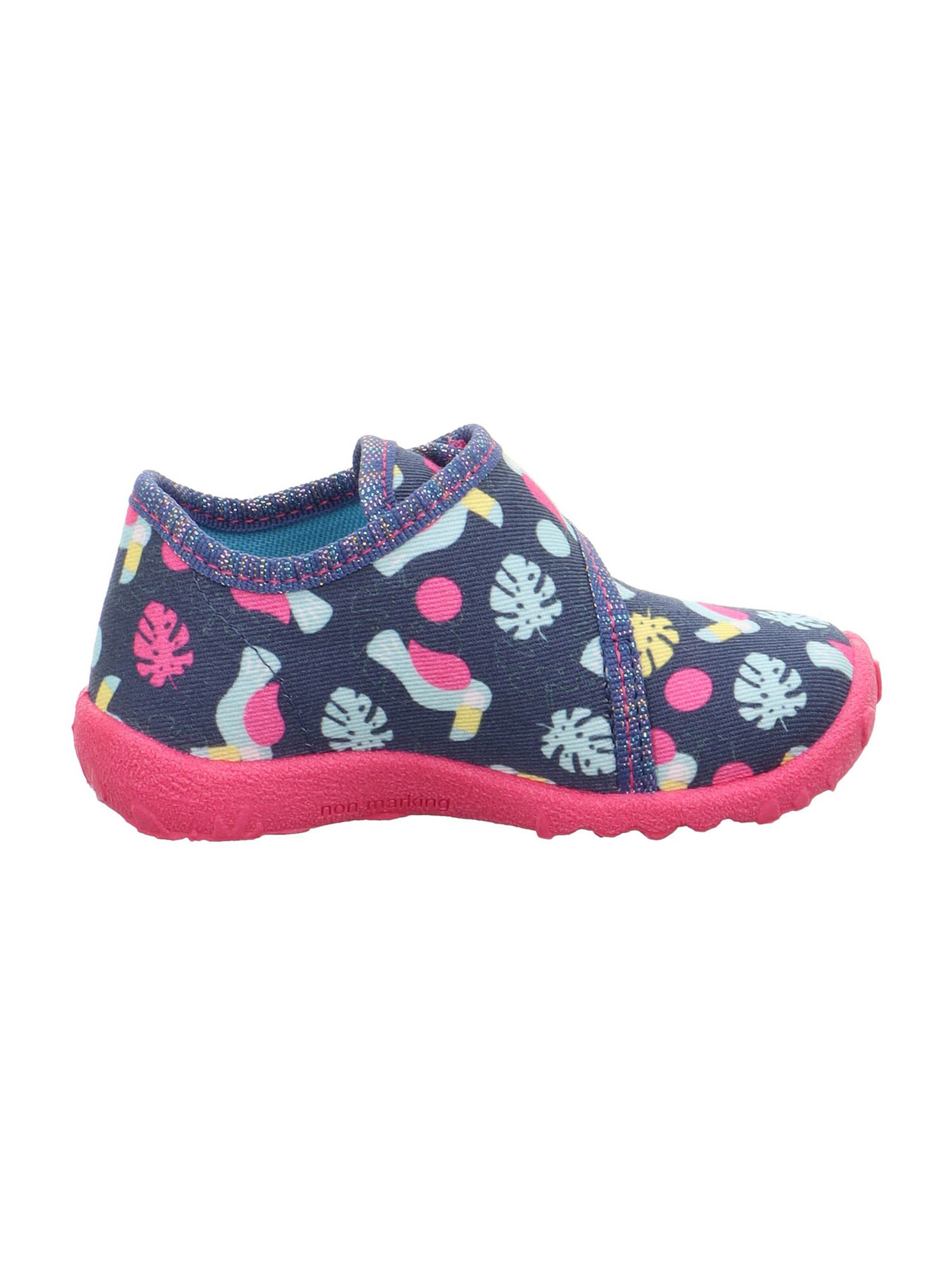 SUPERFIT Hausschuh 'Spotty' in Blau