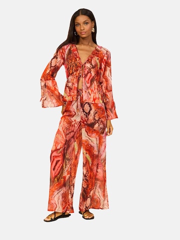 Lipsy Wide Leg Hose in Pink: Vorderseite