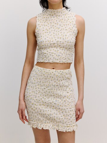 EDITED Top 'Elmina' – bílá: přední strana