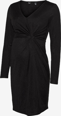 Vero Moda Maternity - Vestido 'Klio' en negro: frente