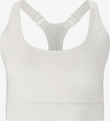 Athlecia Medium Support Sports Bra 'Jennie V2' in White: front