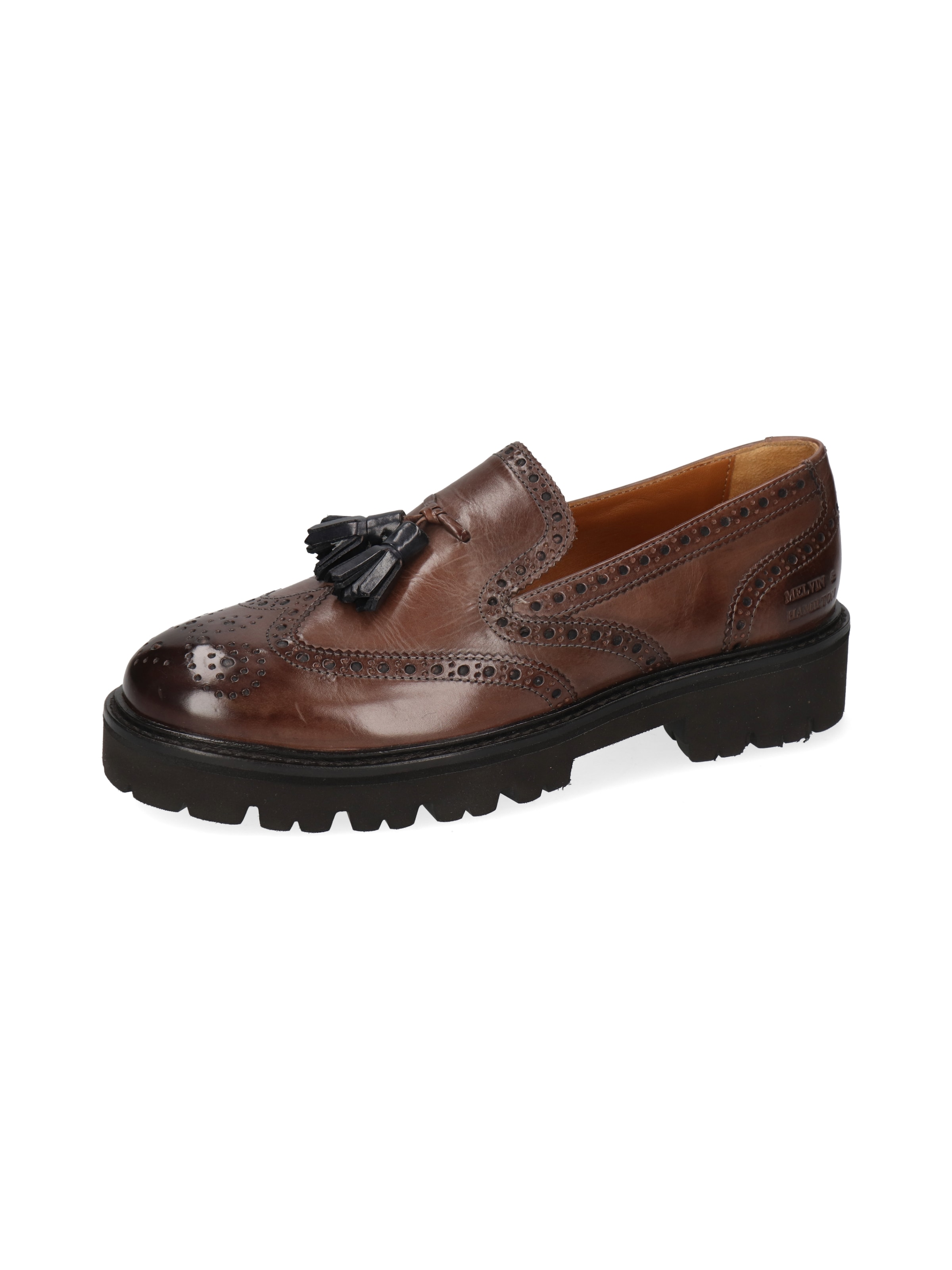 MELVIN & HAMILTON Moccasins 'Regine 24' in Brown: front