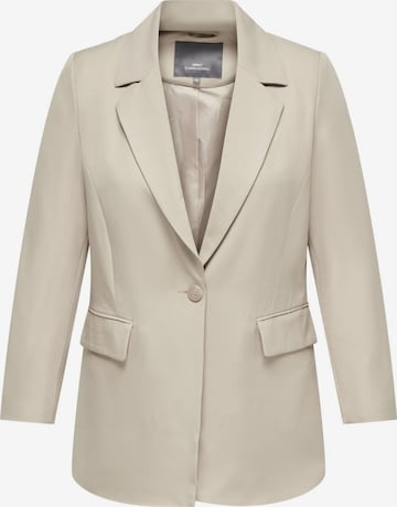 ONLY Carmakoma Blazer i beige: forside