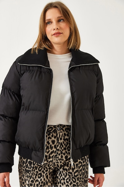 Bianco Lucci Chaqueta de invierno en S en negro, Vista del producto