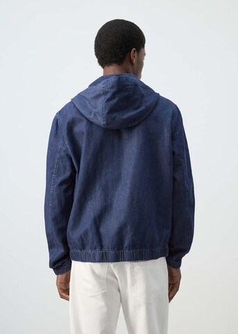 MANGO MAN Between-Season Jacket 'Deia' in Blue