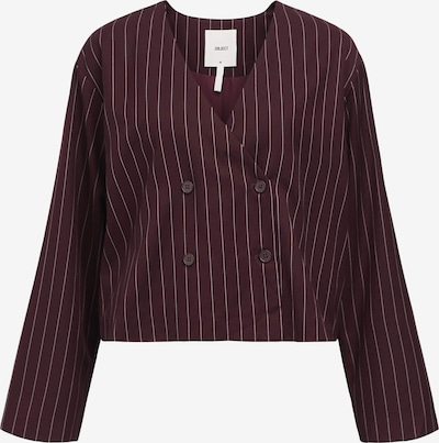 OBJECT Bleiseri 'OBJShay' värissä viininpunainen / valkoinen, Tuotenäkymä