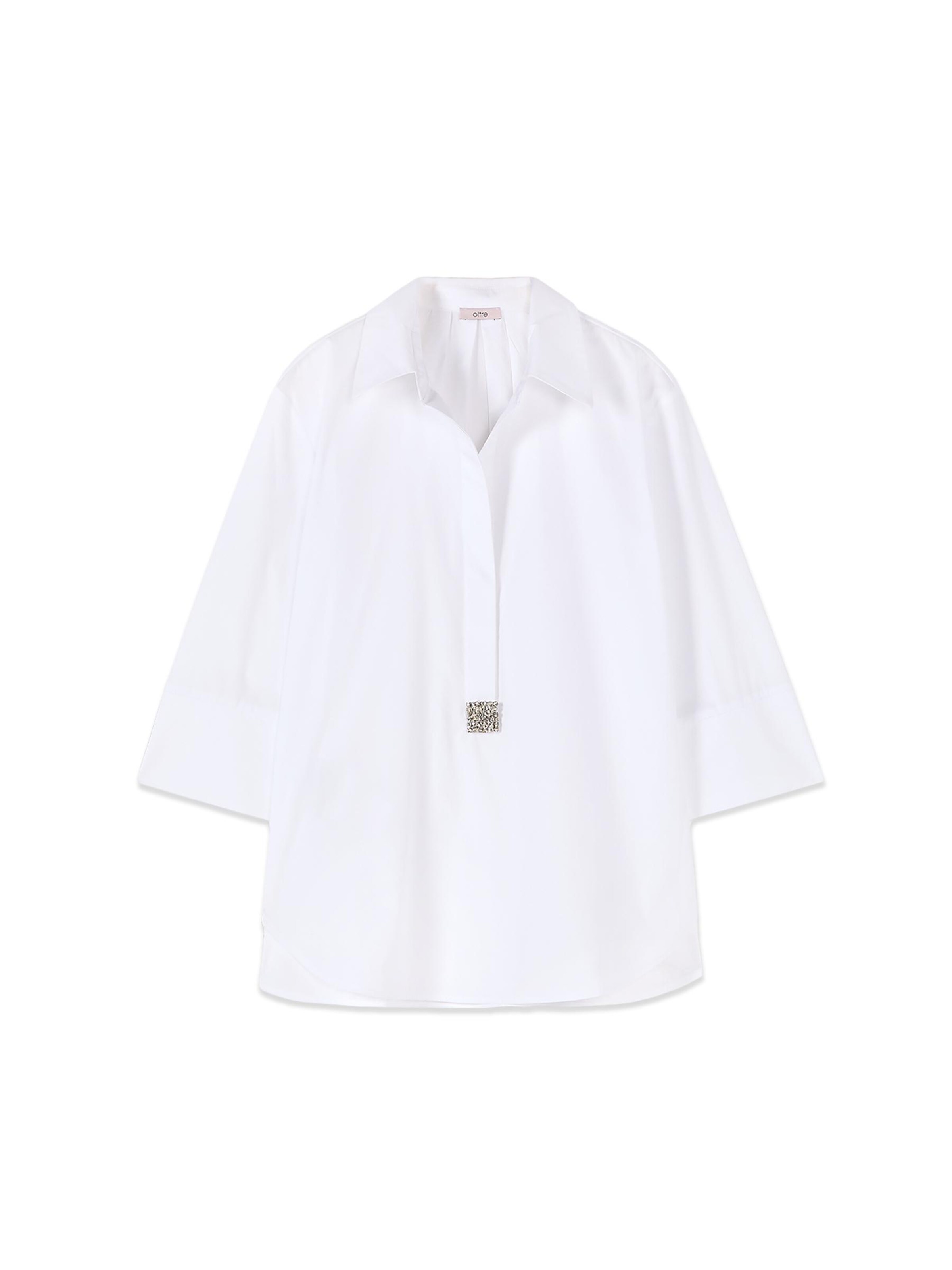 oltre Bluse‌‌‌ in Weiß: Vorderseite
