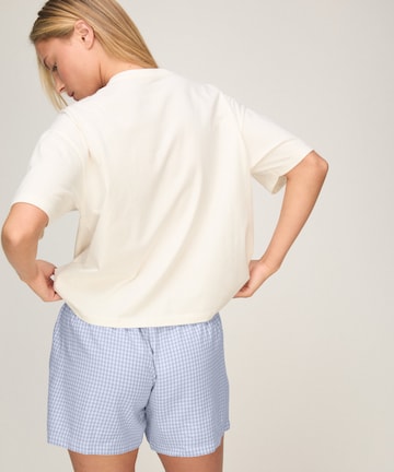 Hunkemöller Korte pyjama in Wit
