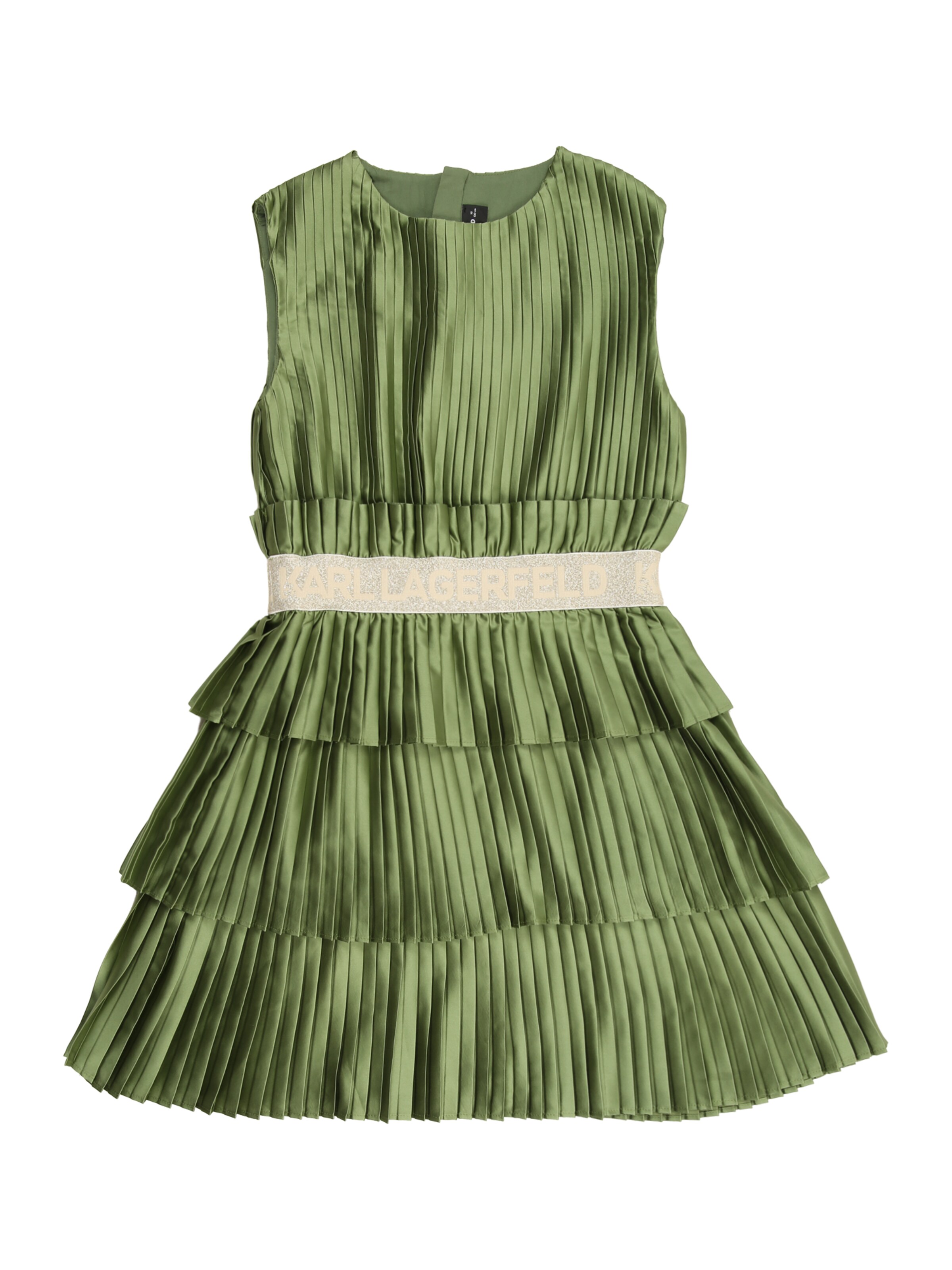 Karl Lagerfeld - Vestido em verde: frente