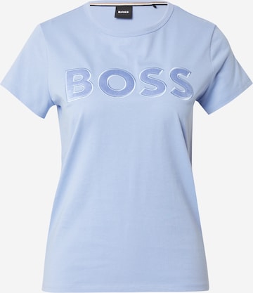 BOSS Black T-shirt 'Eventsa' i blå: framsida