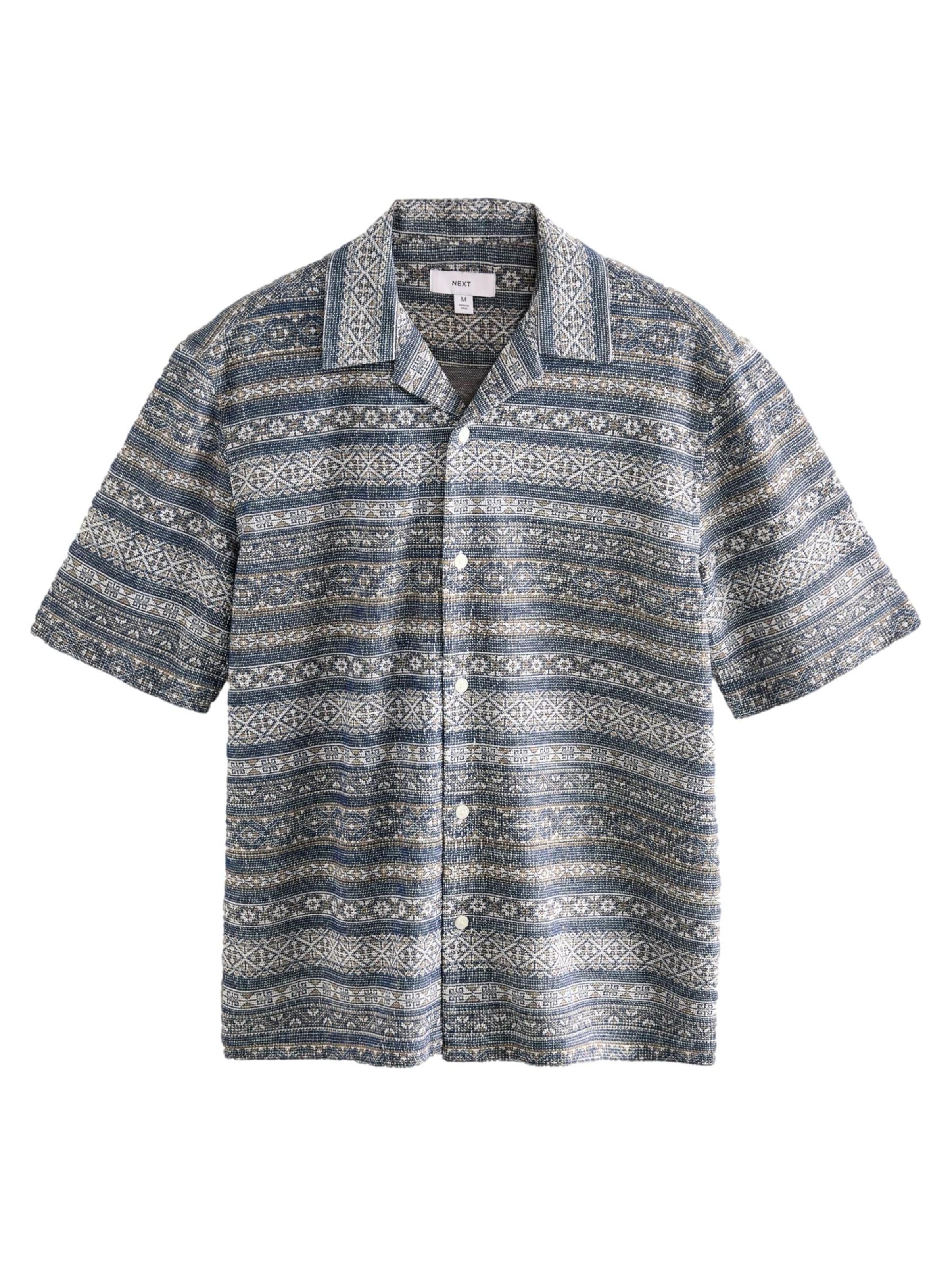 Coupe regular Chemise Next en bleu : devant