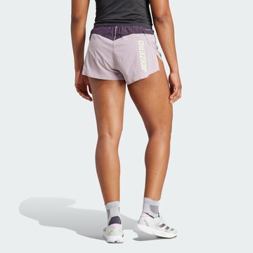 Coupe slim Pantalon de sport ADIDAS PERFORMANCE en violet
