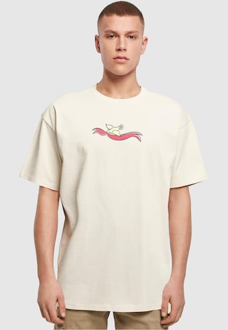 Merchcode Shirt 'Viva la vida 2' in Beige: front