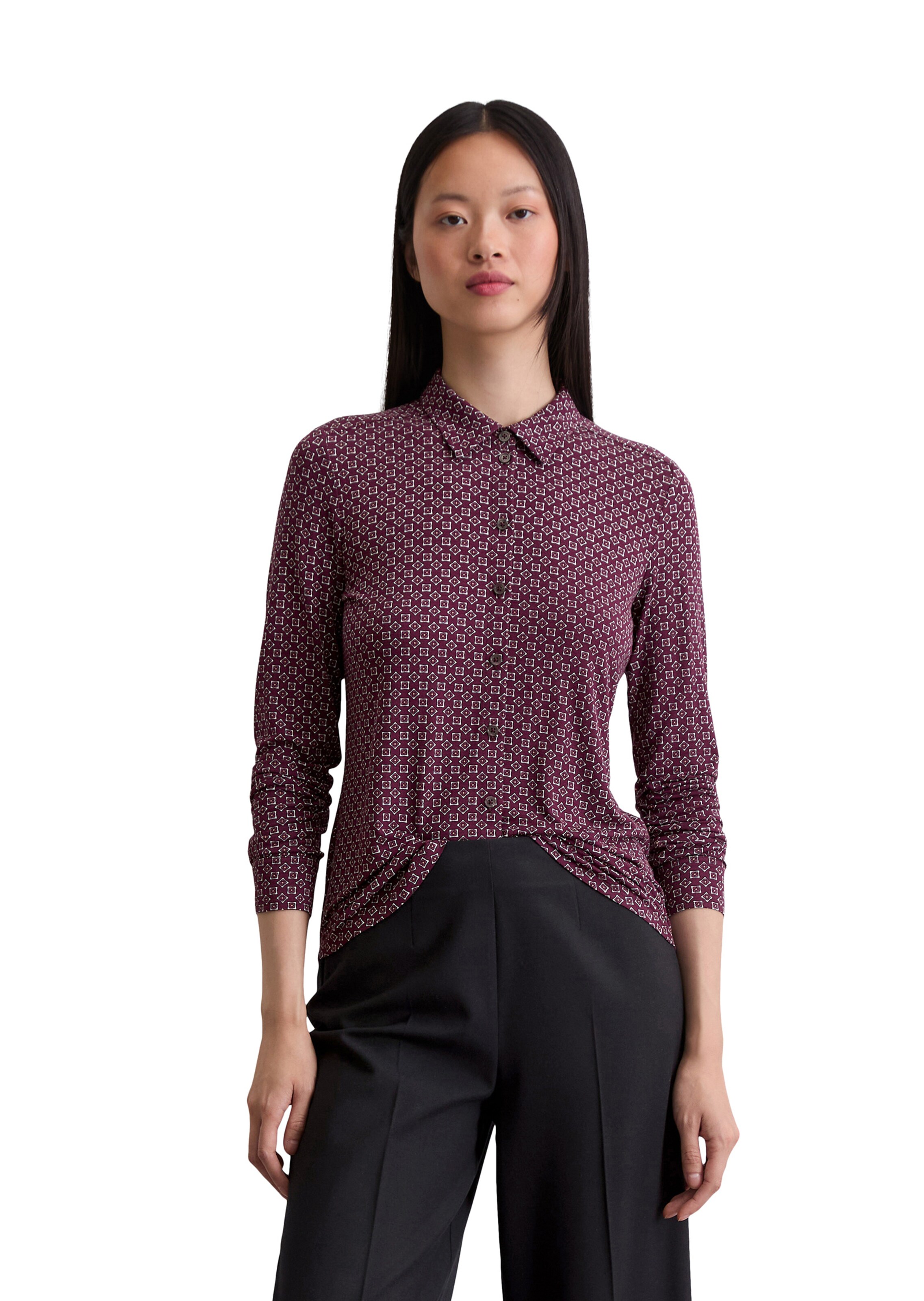 Marc O'Polo Блузка в Красный: спереди