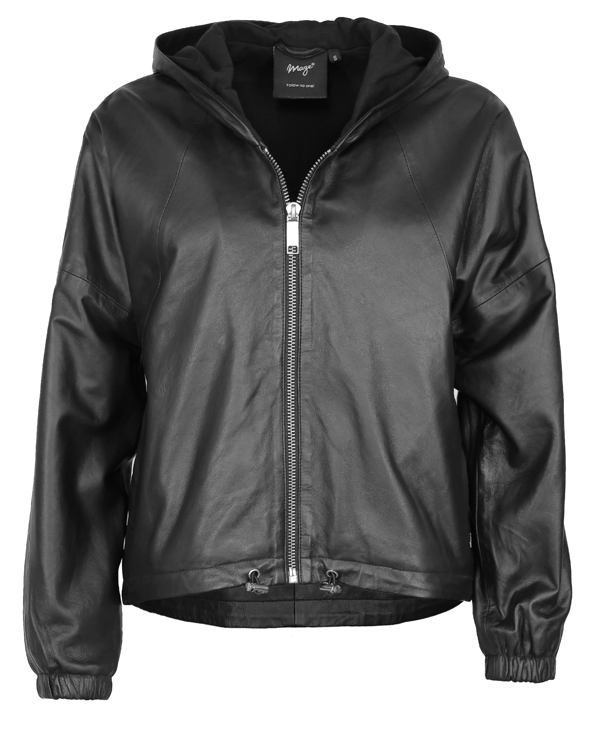 Maze Between-Season Jacket in Black: front