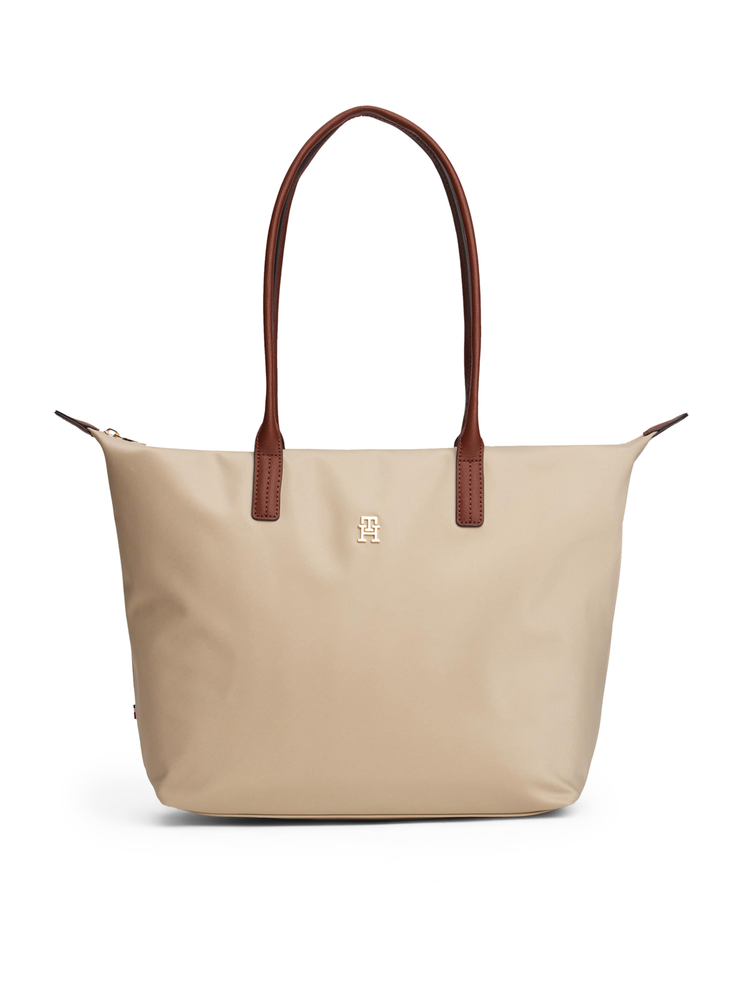 TOMMY HILFIGER - Shopper 'POPETTE' em bege: frente