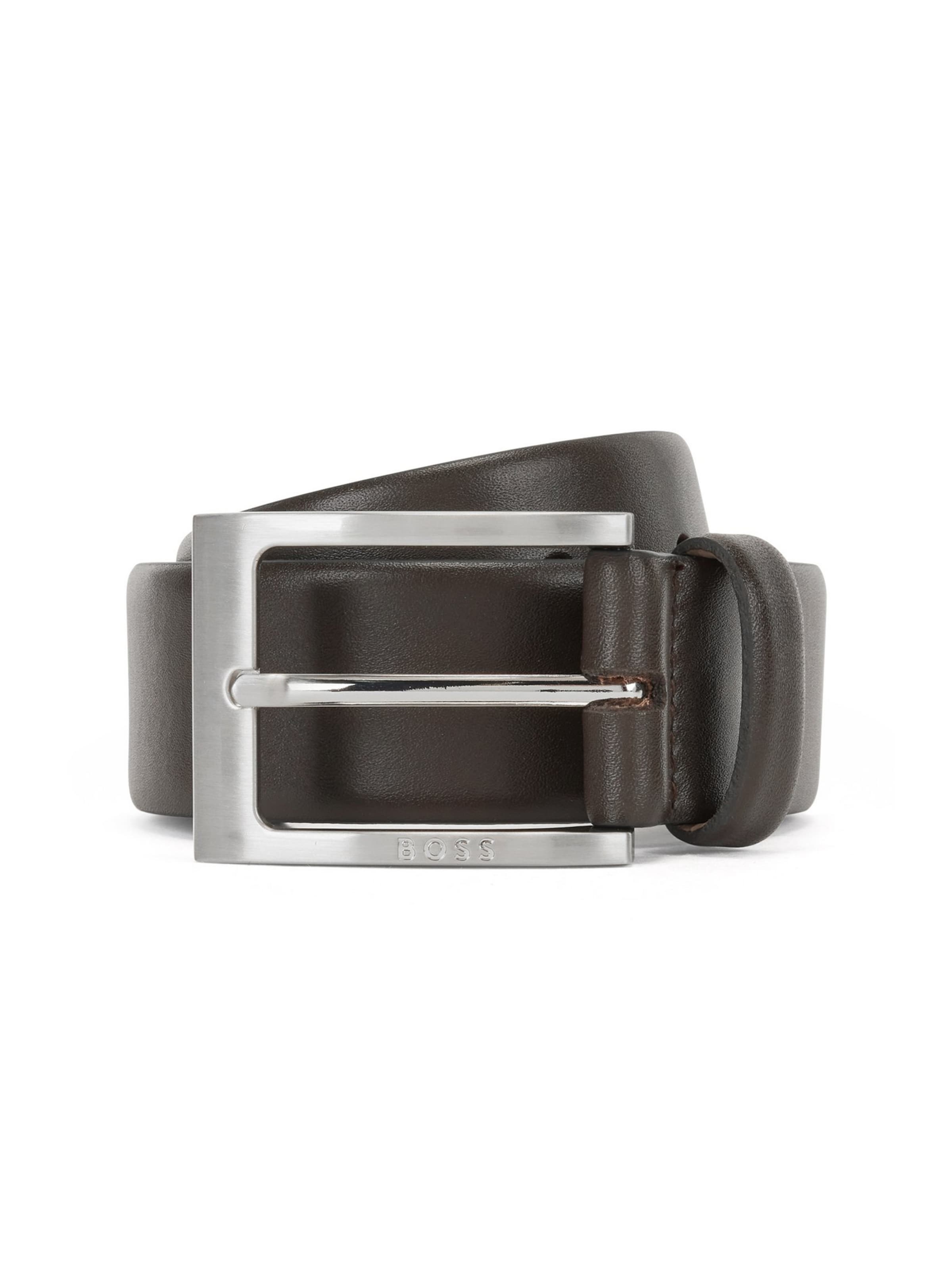 Cintura 'Barnabie' di BOSS in marrone: frontale