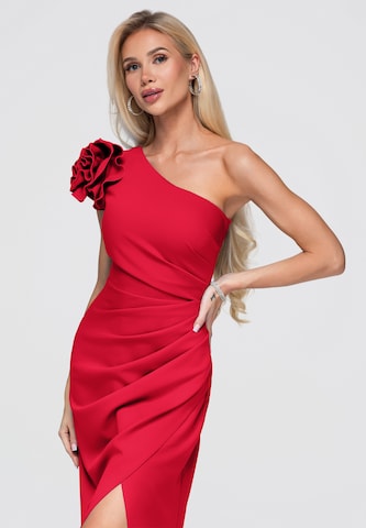 Ombre Evening dress in Red