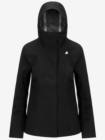 K-Way Between-Season Jacket in Black: front