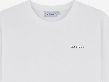 AMBIQUE Shirt 'JUSTIN' in Beige: voorkant
