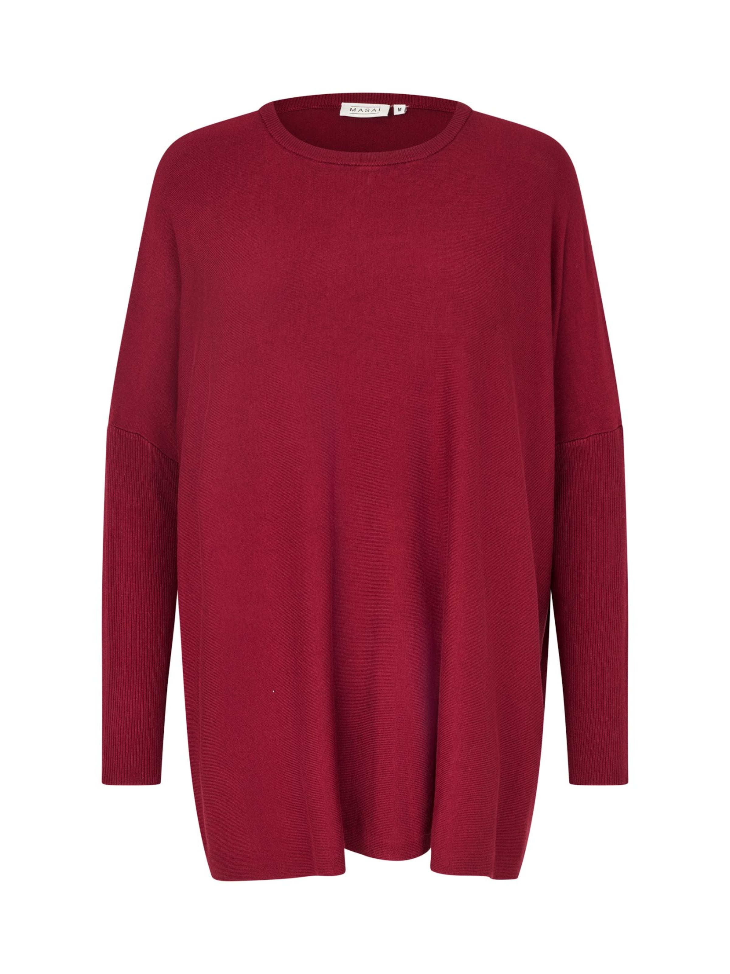 Masai Trui in Rood: voorkant