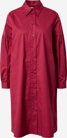 SEIDENSTICKER Shirt Dress 'Popeline' in Red: front