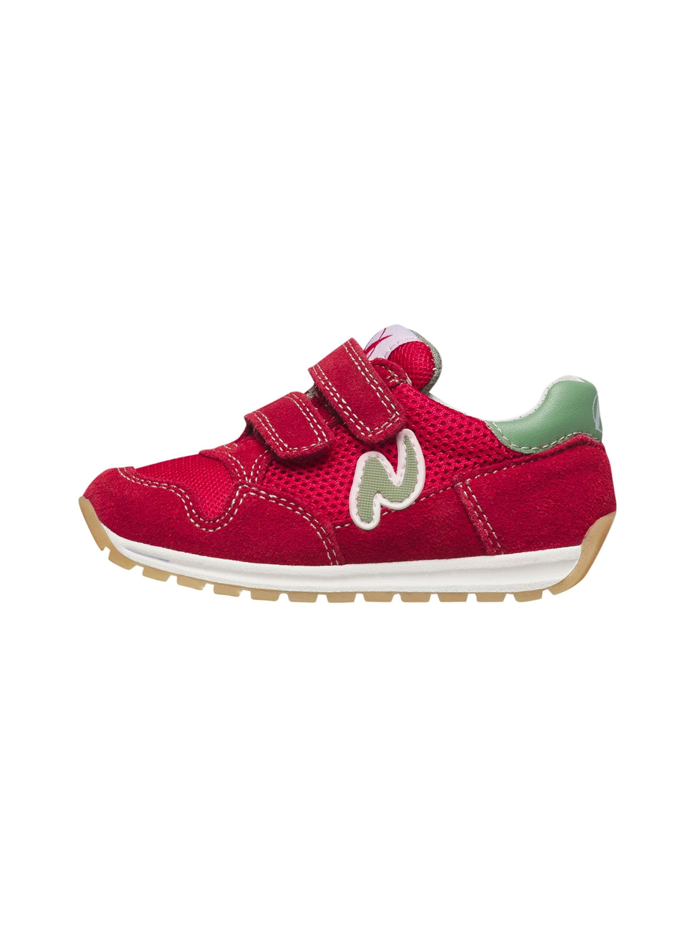 NATURINO Sneakers 'SAMMY 3 VL.' in Rood: voorkant