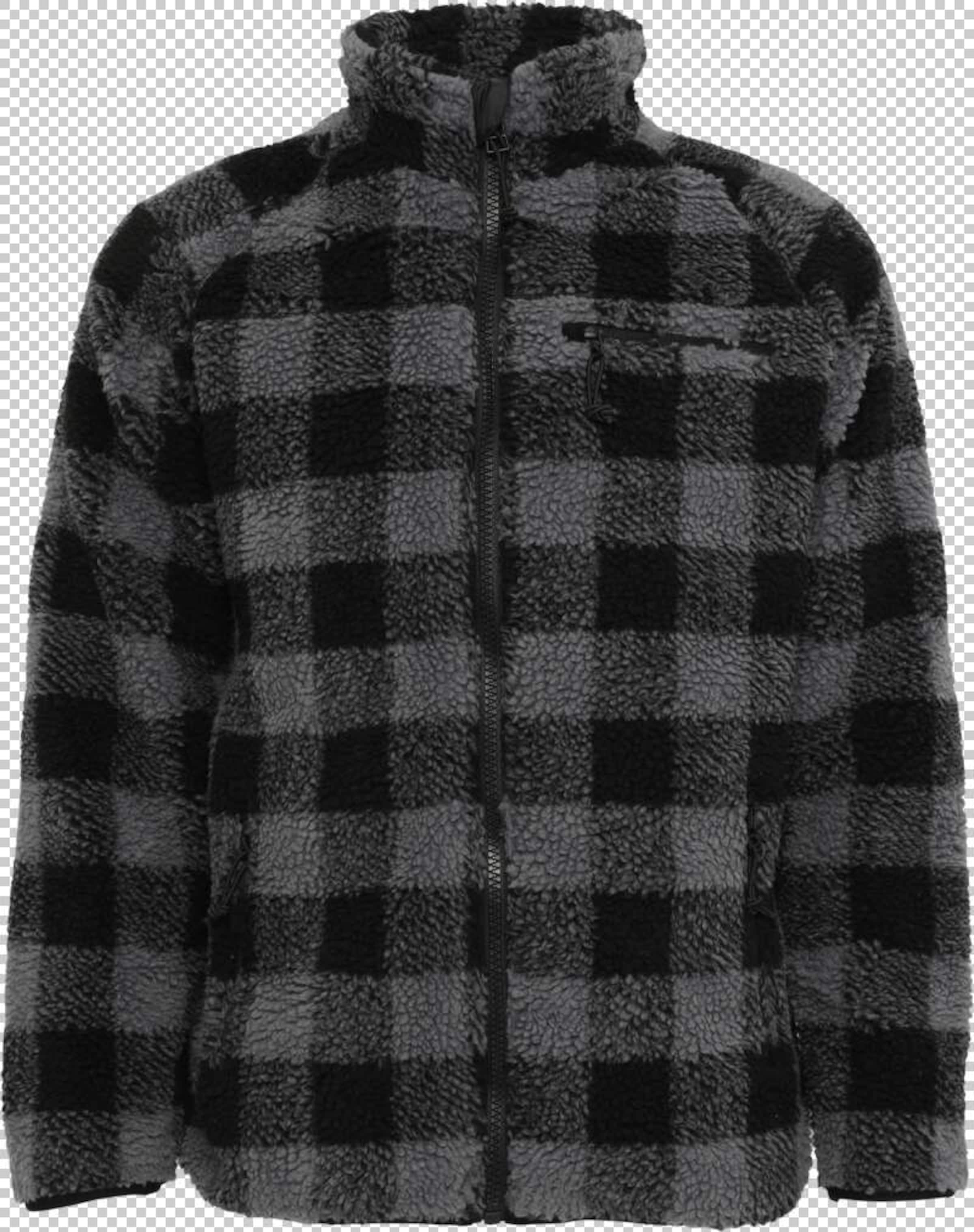 Brandit Fleece jacket in Grey: front