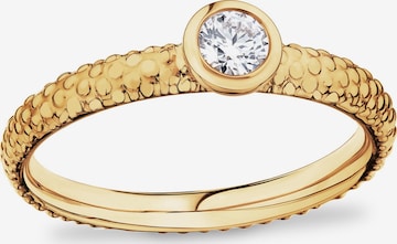 CHRIST Ring in Gold: Vorderseite