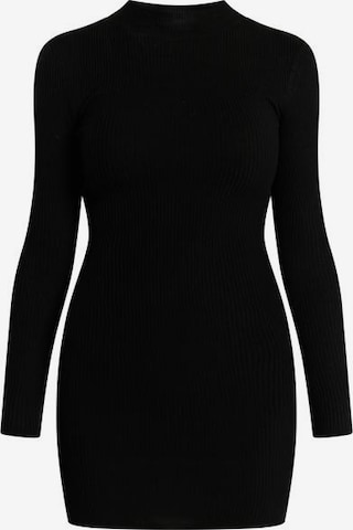 Abito in maglia di MYMO in nero: frontale