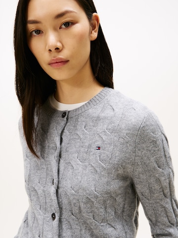 TOMMY HILFIGER Πλεκτή ζακέτα σε γκρι