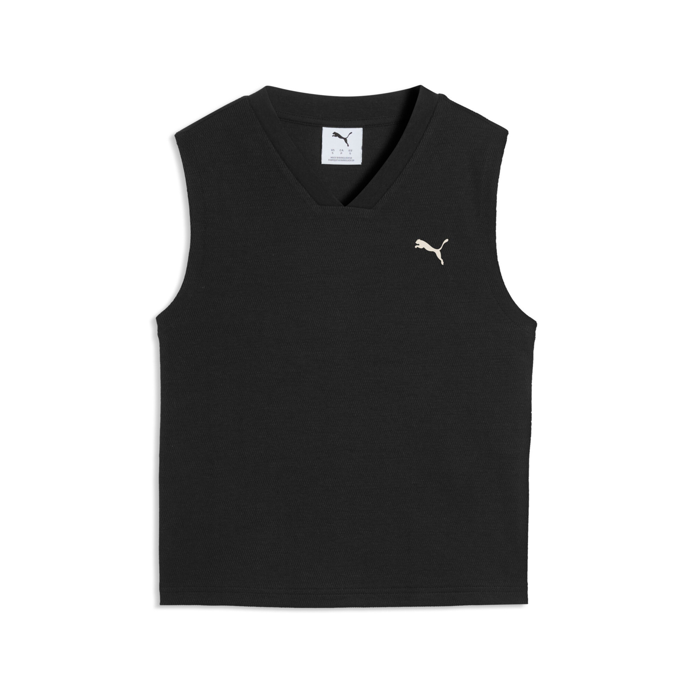 PUMA Top in Schwarz: Vorderseite