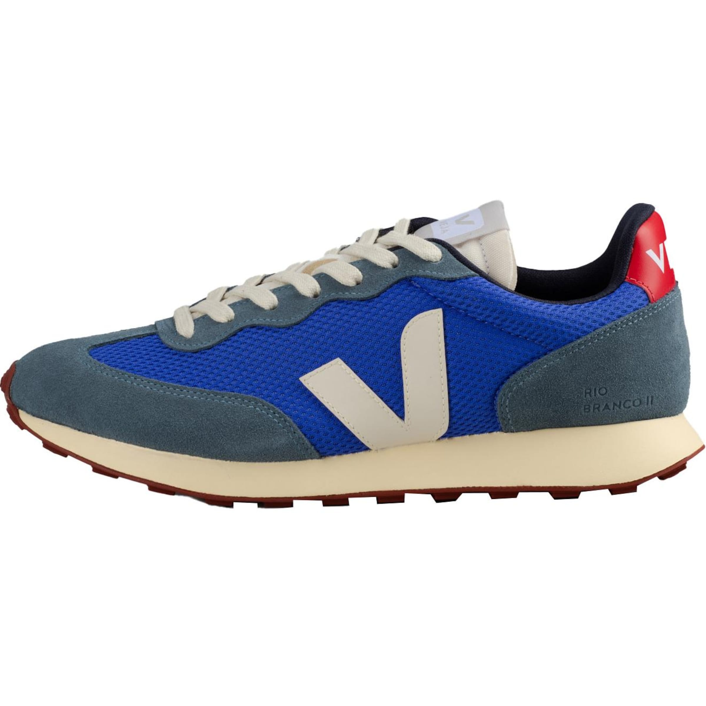 Veja Sneakers 'Rio Branco II Alveomesh' in Blue: front