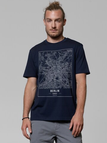 Watapparel Shirt in Blauw: voorkant